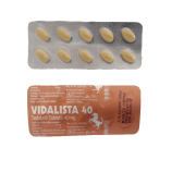 Vidalista 40 mg 10 Hap Tadalafil Sertleştirici Hap